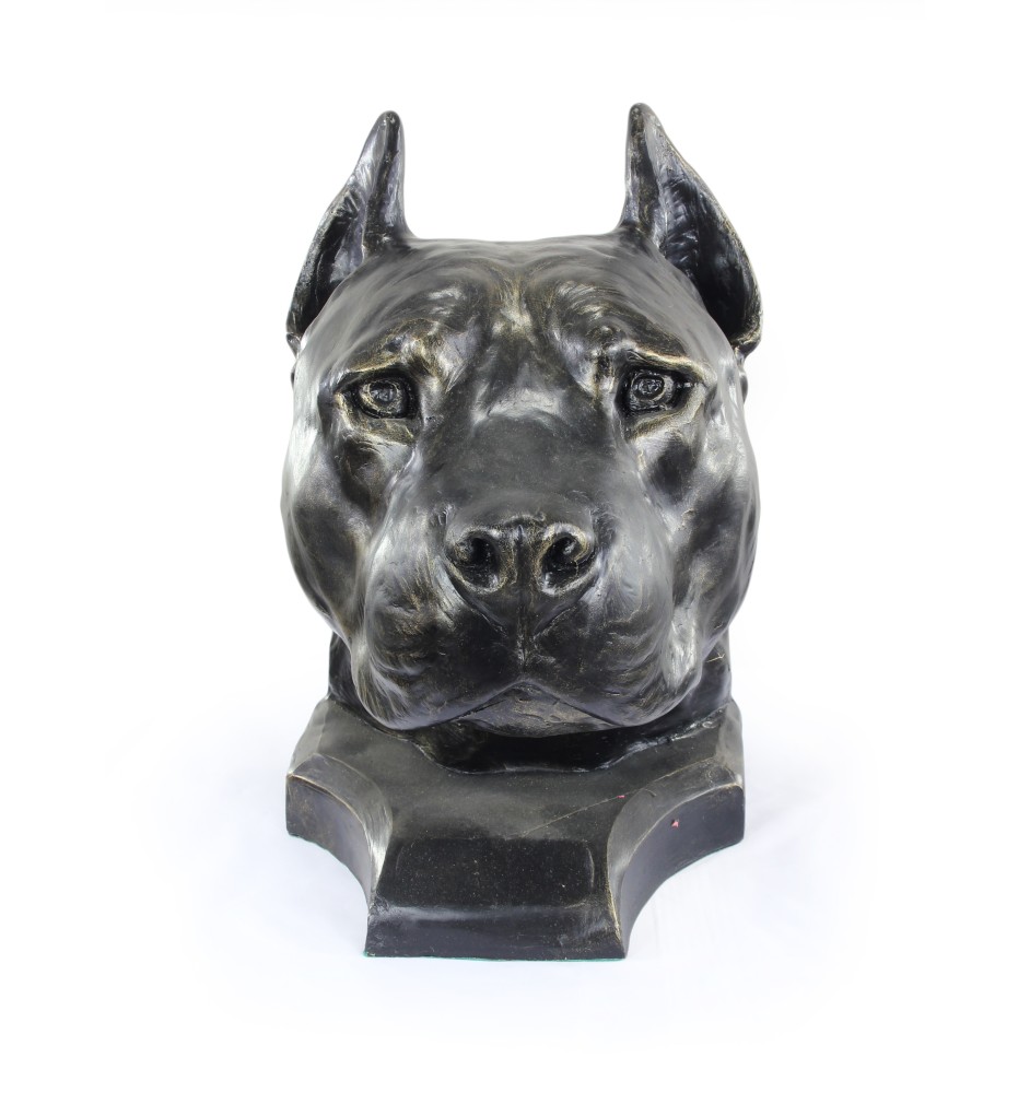 Amerykański Staffordshire terrier duża głowa z żywicy Art-Dog